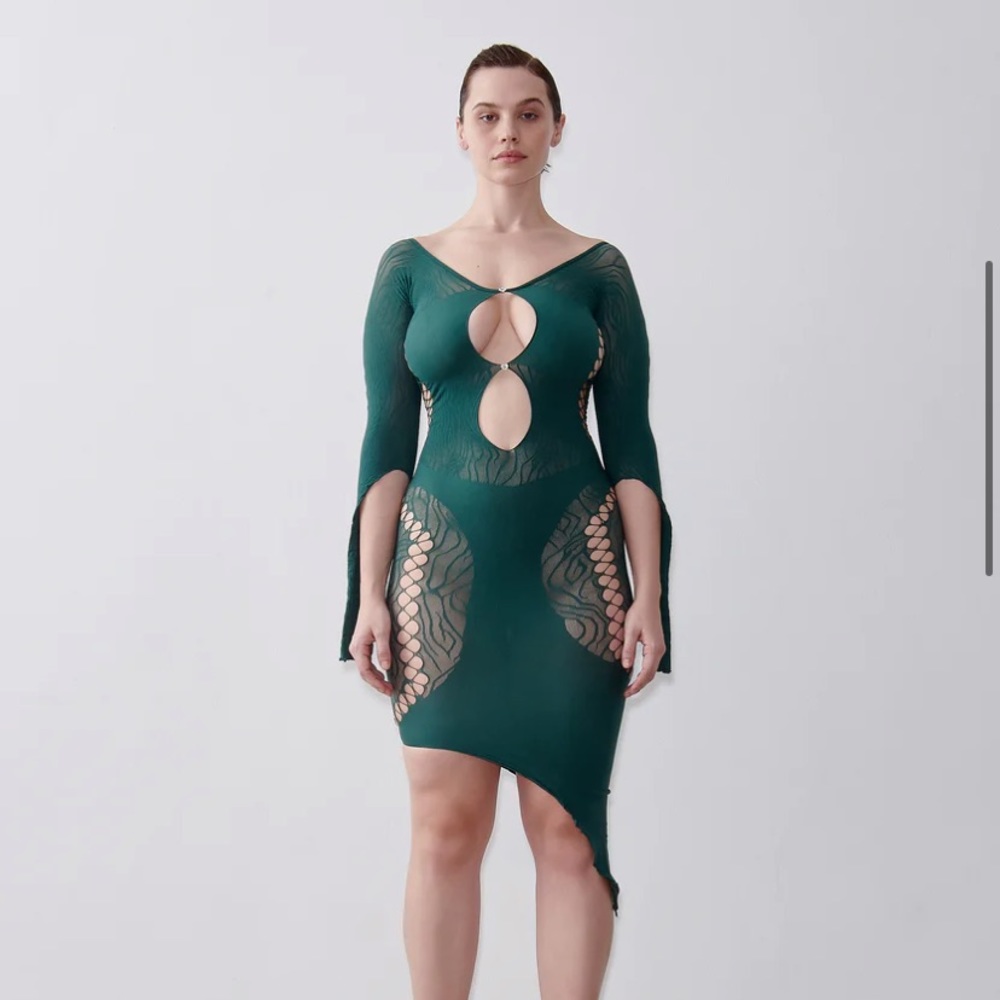 Poster Girl Forest Green Charlotte Dress